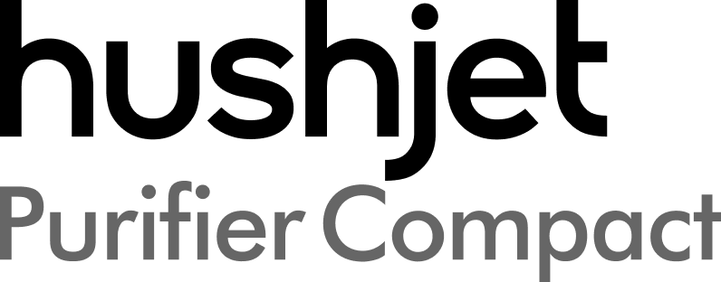 Dyson HushJet Purifier Compact logo.